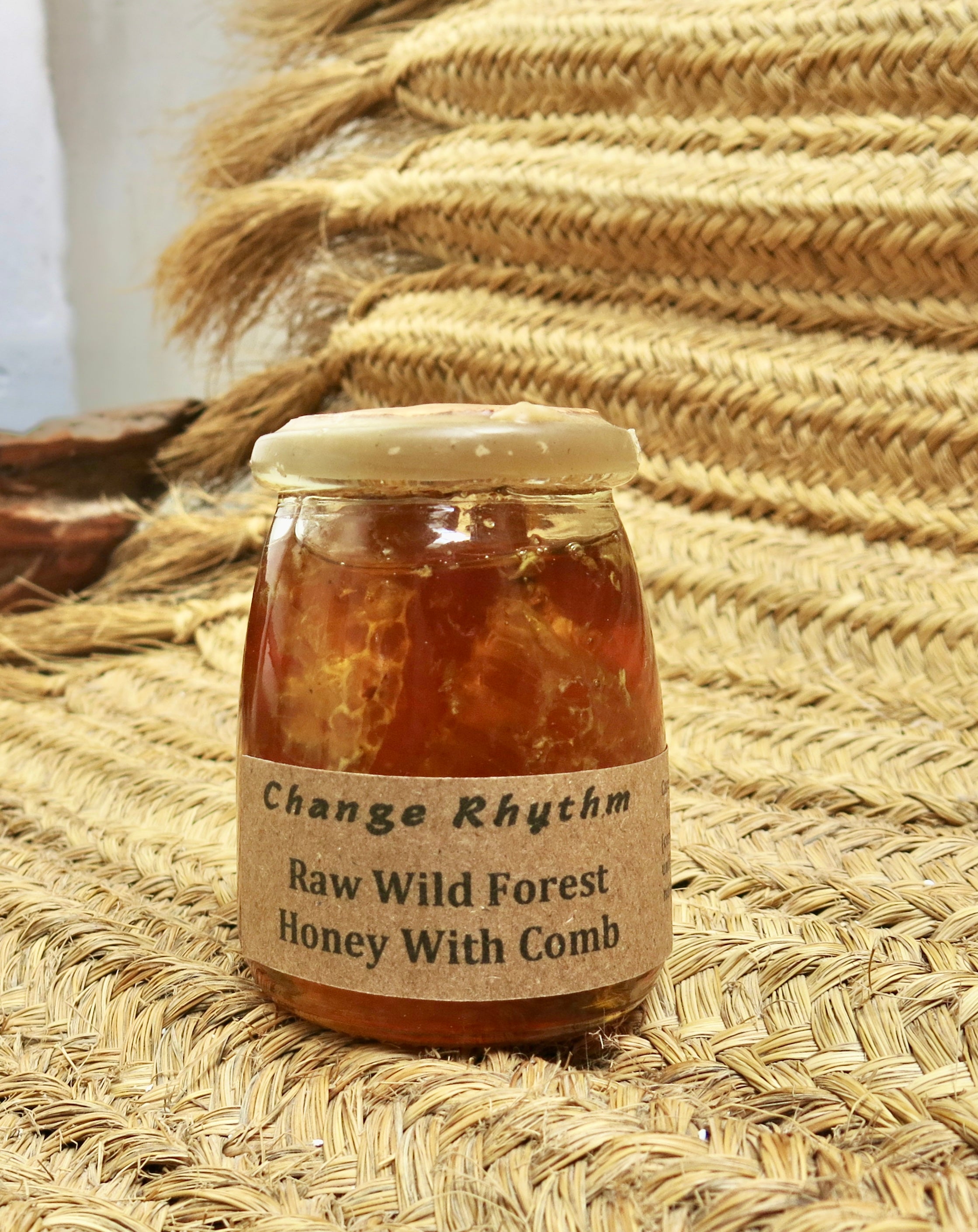 Raw Wild Forest Honey With Comb